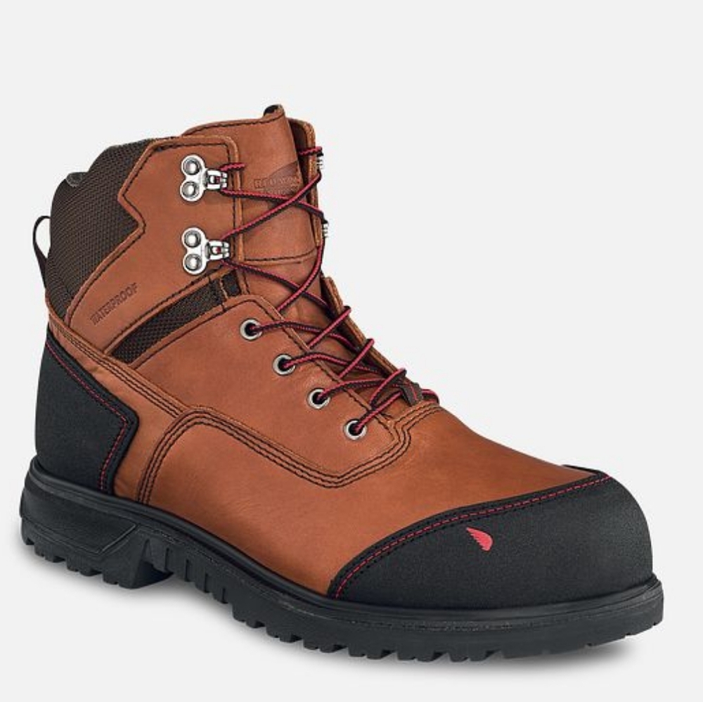Red Wing Brnr XP Men's 6-inch Waterproof Safety Toe Boot